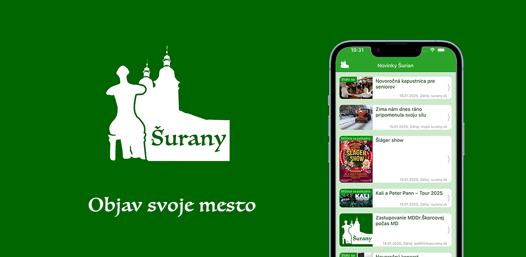 SURANY aplikacia